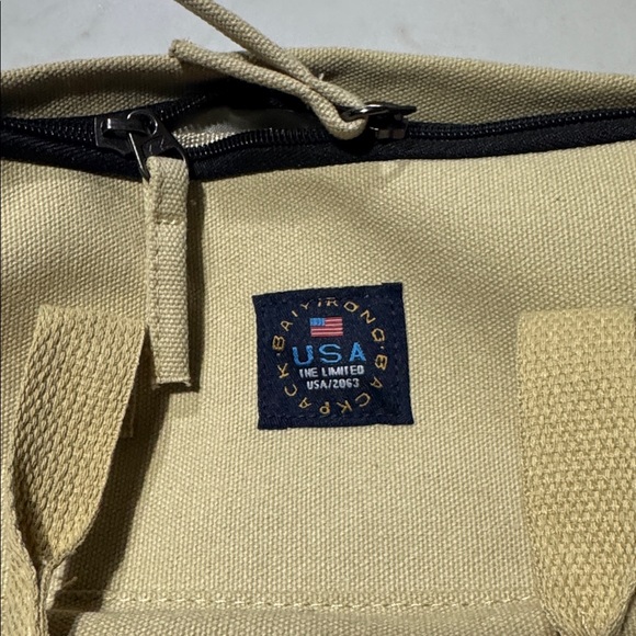 Canvas Daypack Backpack in Beige - Unbranded - Picture 3 of 9